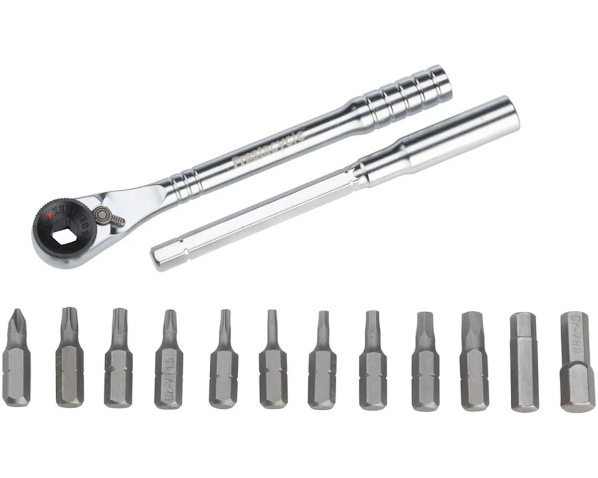 Prestacycle T-Handle Ratchet Tool Kit